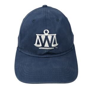 Washburn Law Fitted Baseball Cap Blue Medium Lightweight Embroidered Paramount